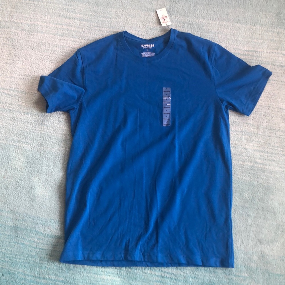 Express stretch cotton tee NWT